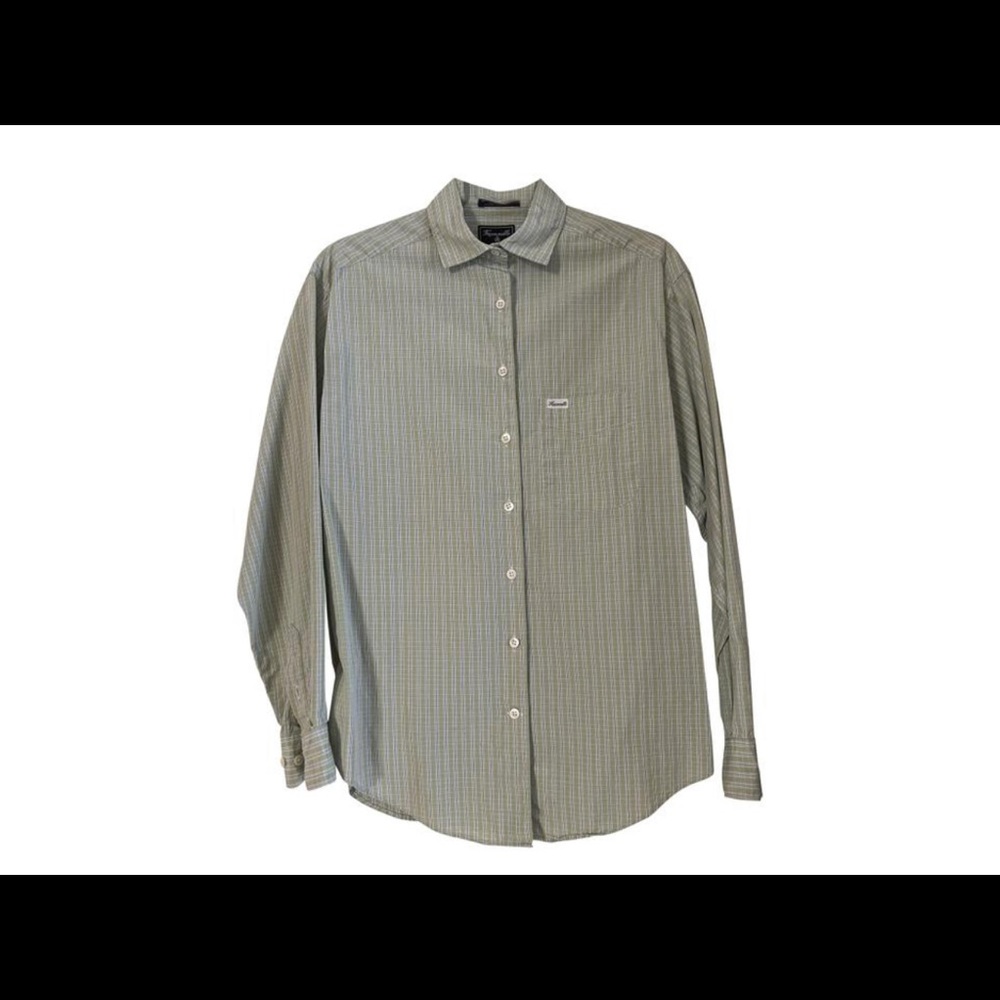 Façonnable
Green Button-down Top. Size 6